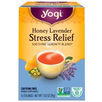 چای بدون کافئین آرامبخش یوگی Yogi مدل Honey Lavender