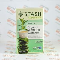 چای سفید ارگانیک استش stash مدل White Tea With Mint