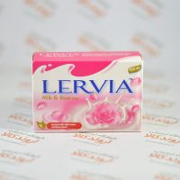 صابون شیر و گل رز لرویا LERVIA مدل MILK & ROSE