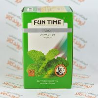 چای سبز نعنا فان تایم FUN TIME مدل MINT