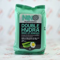 دستمال پاک کننده آرایش نینو NINO مدل DOUBLE HYDRA