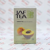 چای سبز جف تی Jaf Tea مدل Peach & Apricot